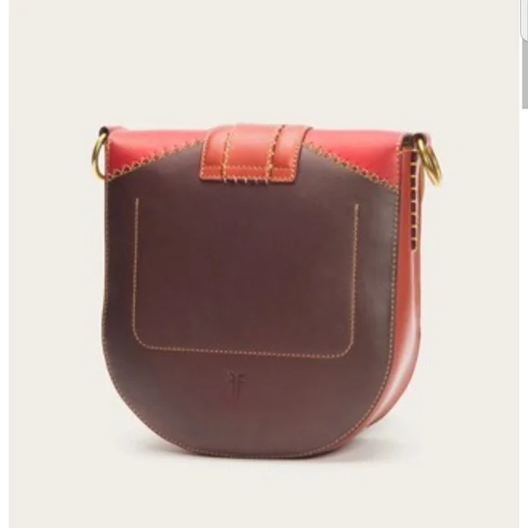 Frye colorblock saddle bag - Picture 2 of 10